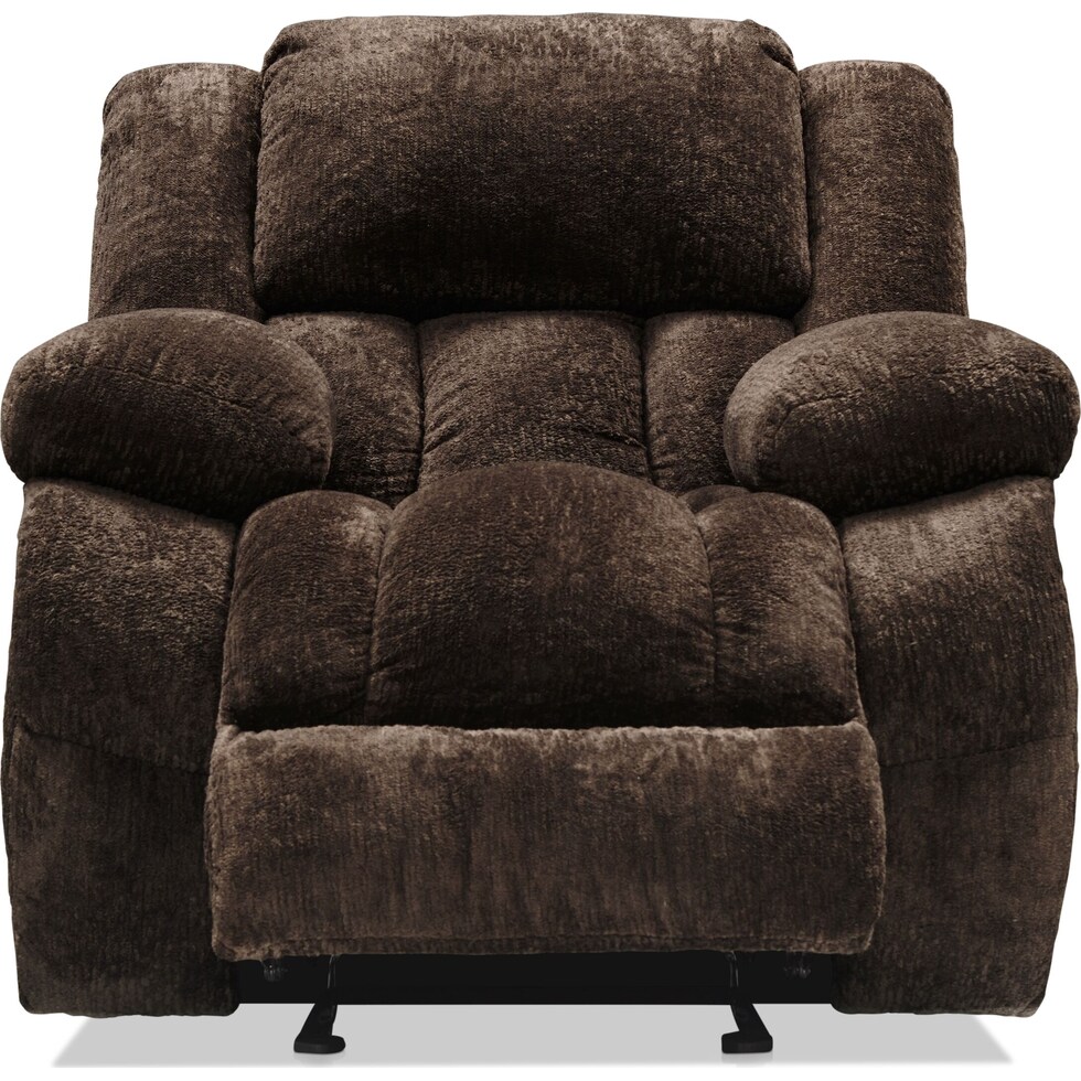 harbor park dark brown power recliner   