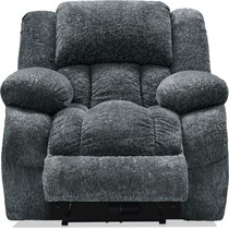 harbor park gray glider recliner   