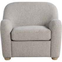 hargrove gray accent chair   