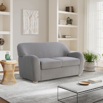 hargrove gray loveseat   