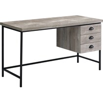 harley light brown desk   
