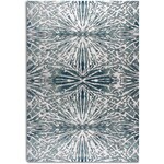 harmony blue and gray area rug  x    