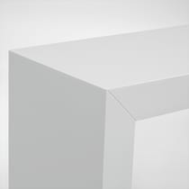 harmony white console table   
