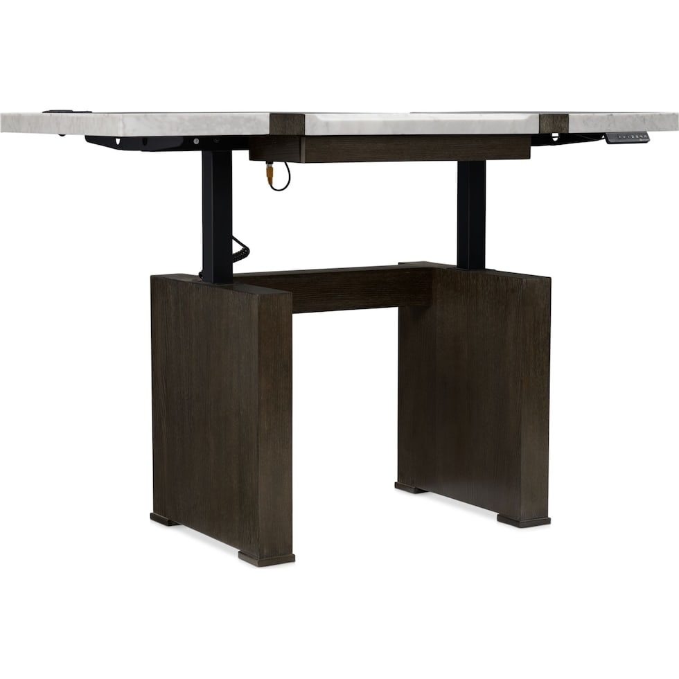 harper dark brown desk   