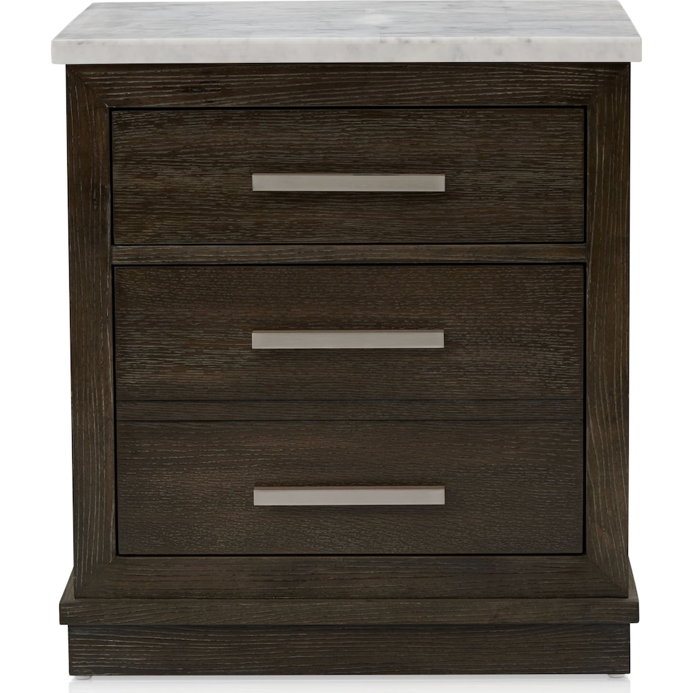 harper dark brown file cabinet   