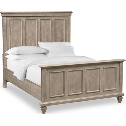 Harrison King Bed - Gray