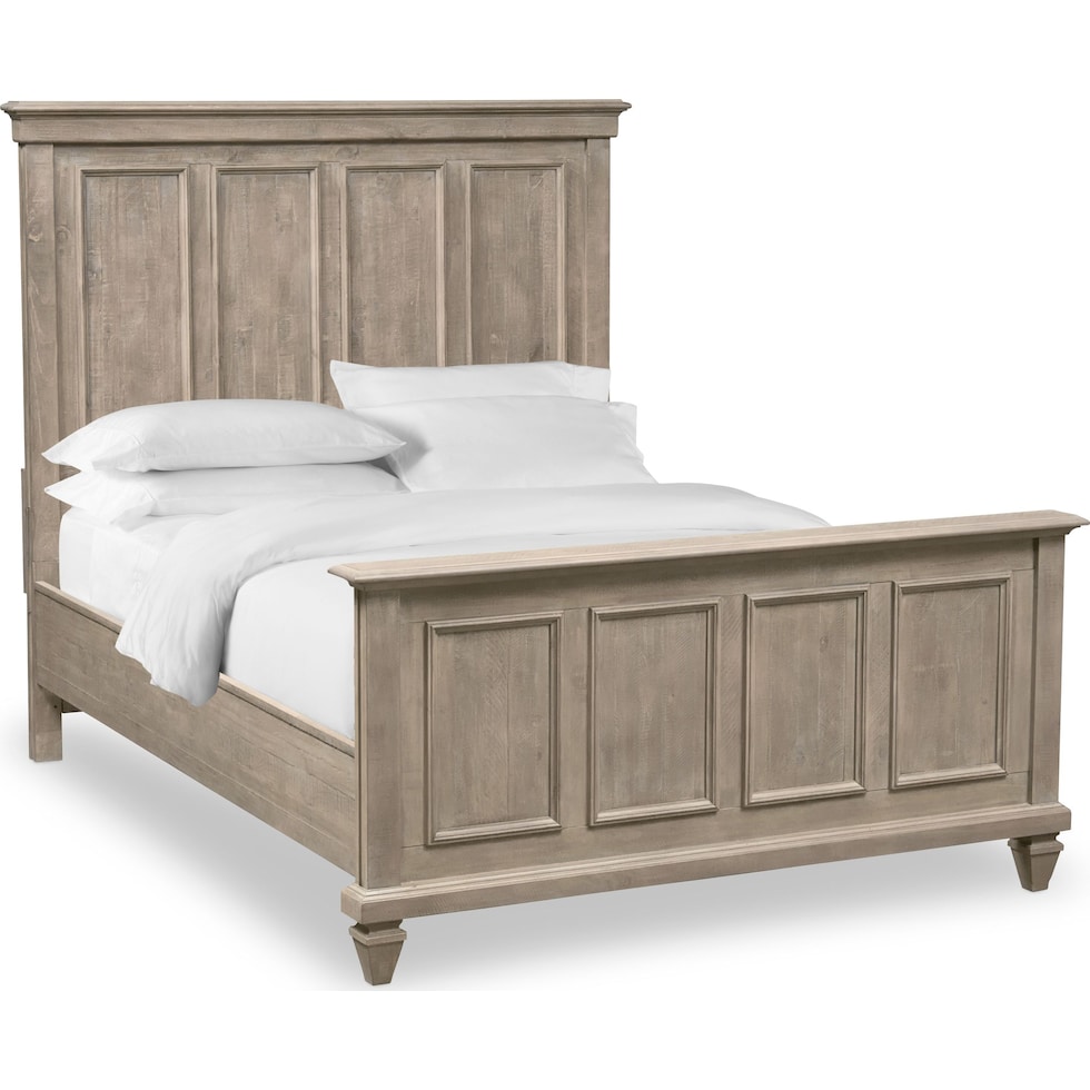 harrison gray king bed   