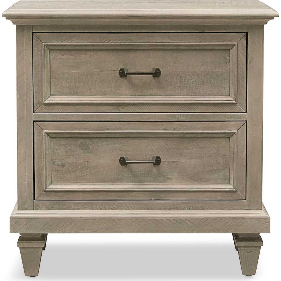 harrison gray nightstand   