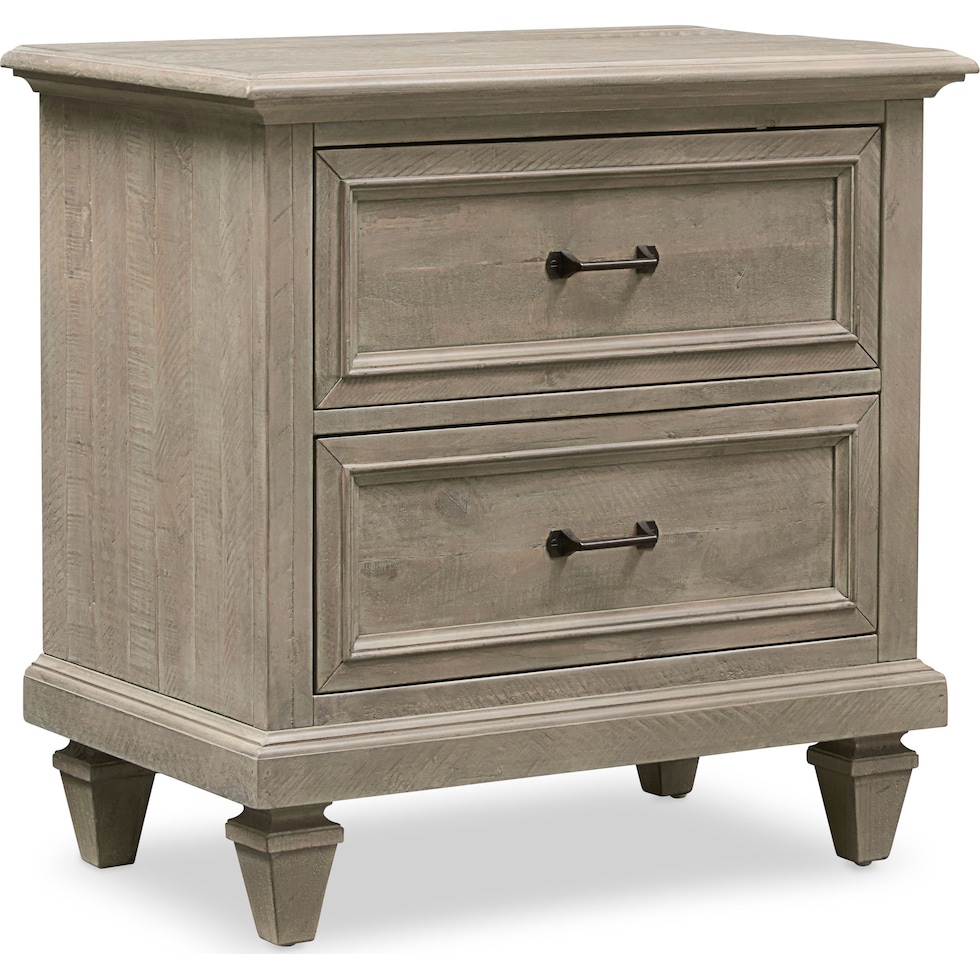 harrison gray nightstand   