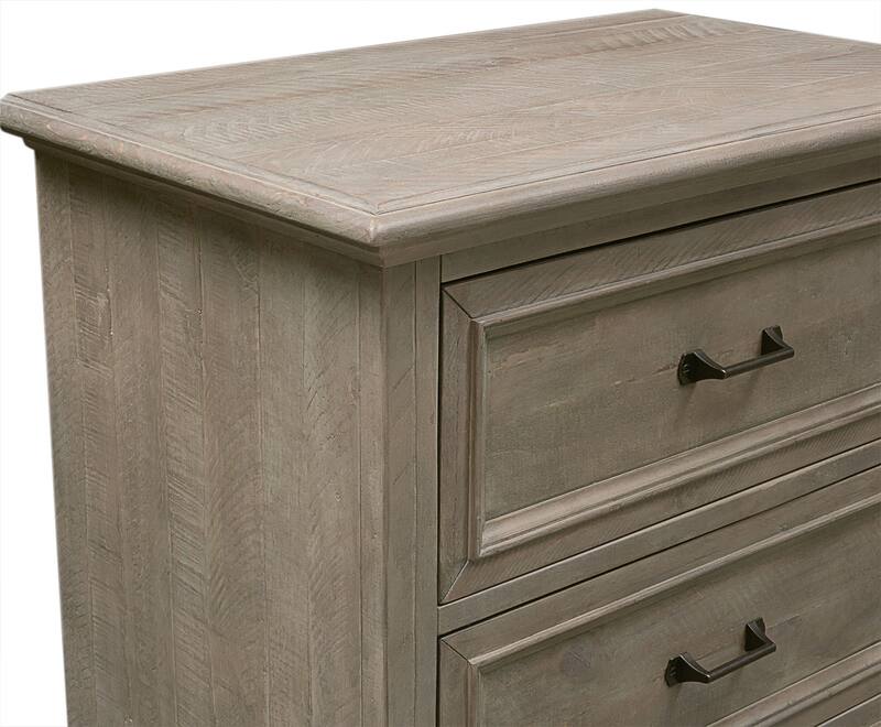 Harrison 6Piece Bedroom Set with Nightstand, Dresser and Mirror