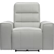 hartley gray recliner   