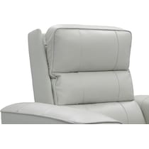 hartley gray recliner   