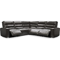hartley gray sectional   