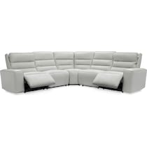 hartley gray sectional   