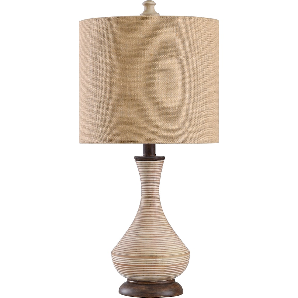 haruki beige table lamp   