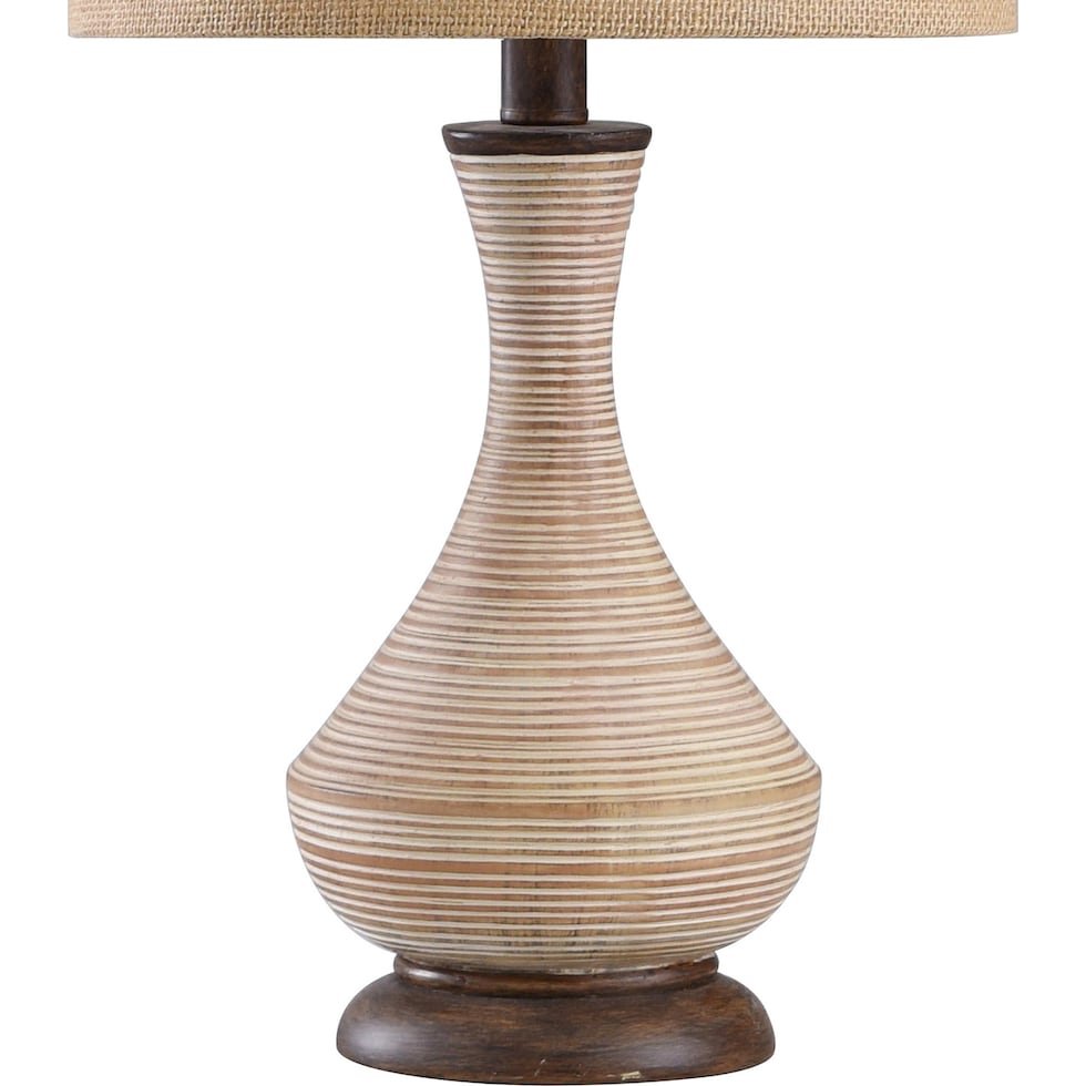 haruki beige table lamp   