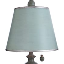 haruko blue table lamp   