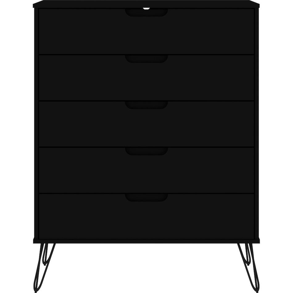harvard black dresser   