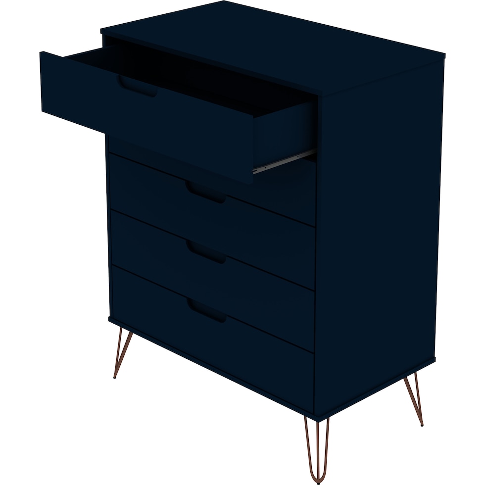 harvard blue dresser   