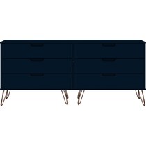 harvard blue dresser   