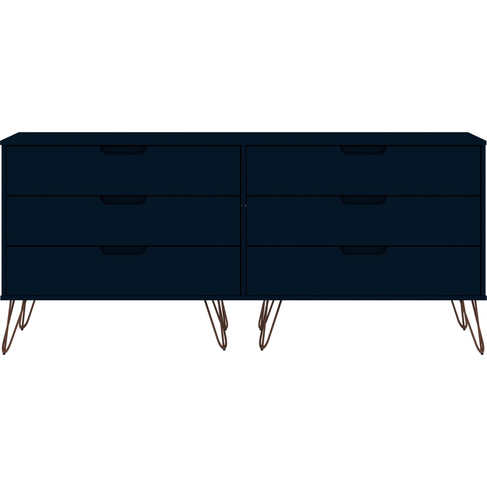 harvard blue dresser   