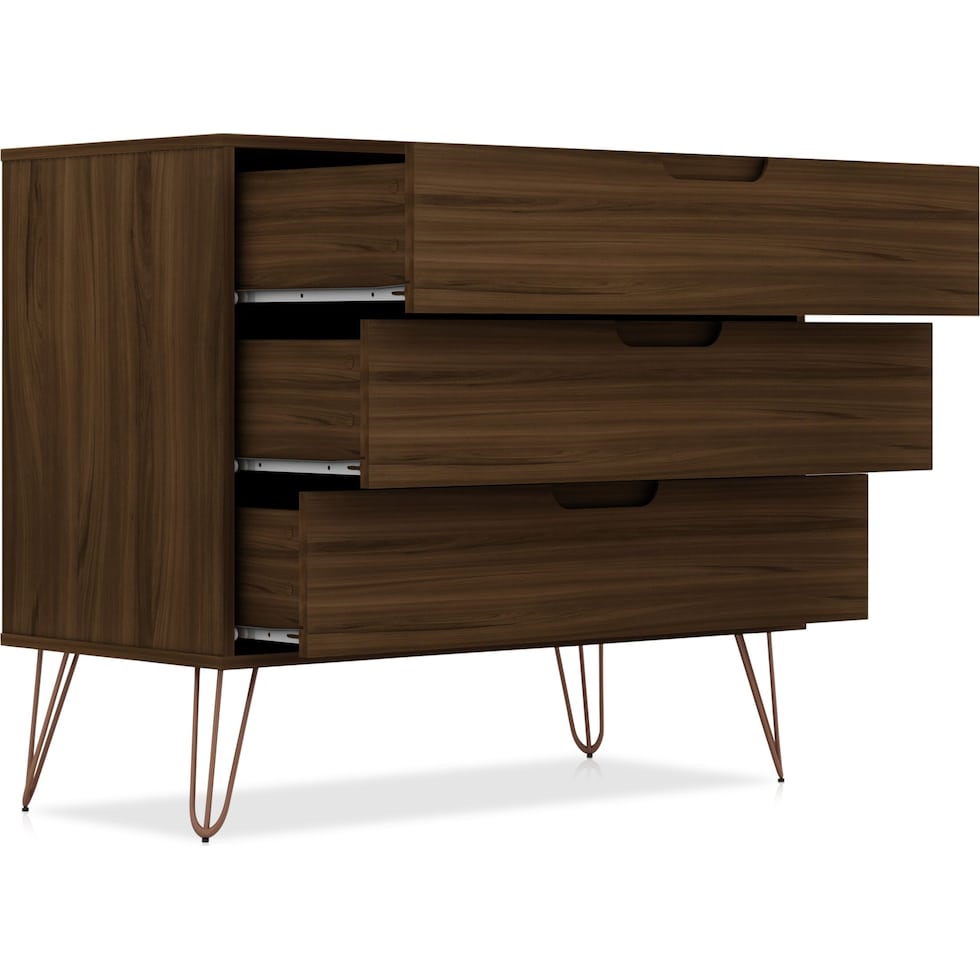 harvard dark brown dresser   