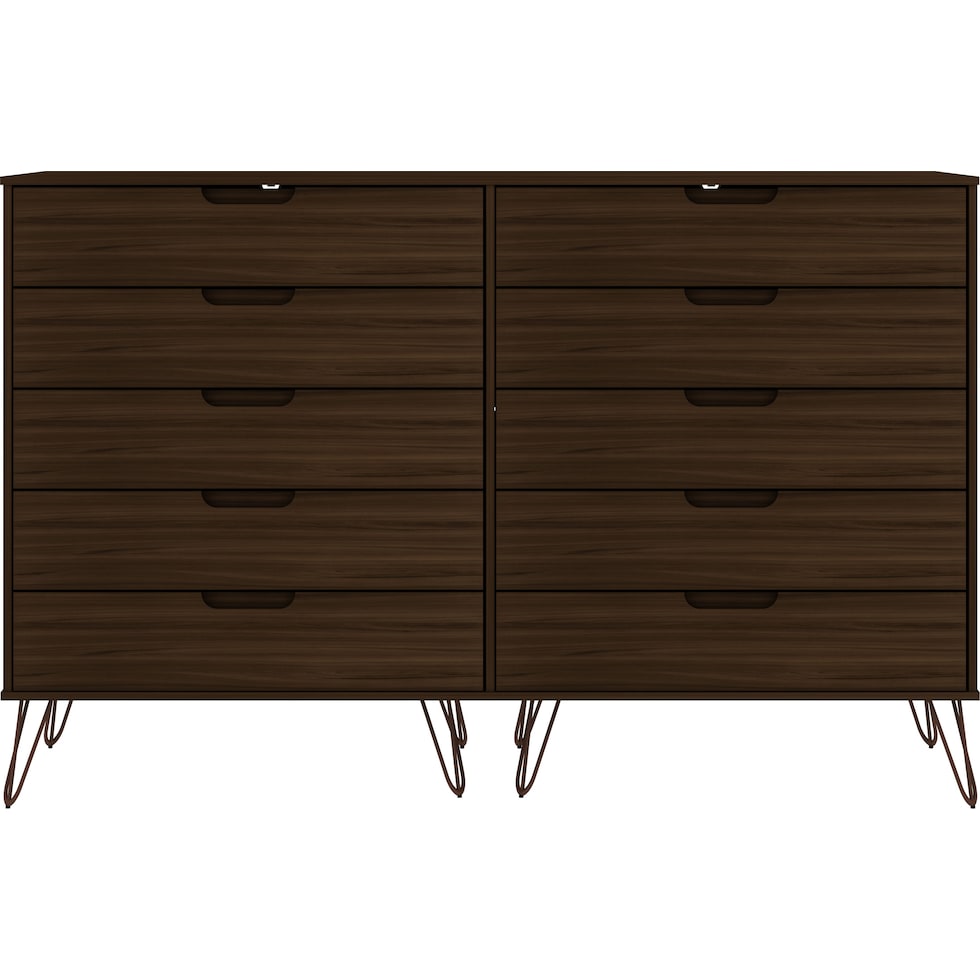 harvard dark brown dresser   