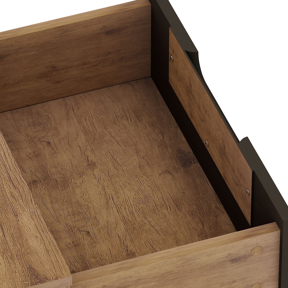 harvard gray nightstand   