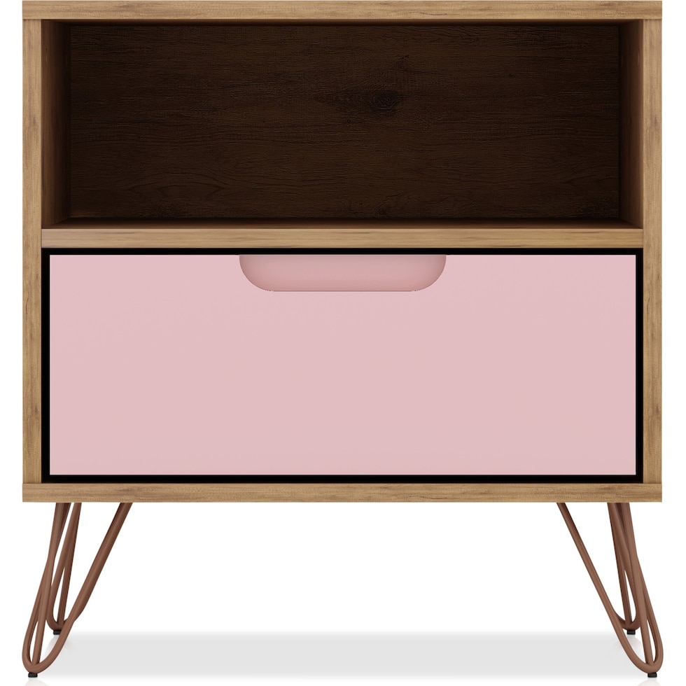 harvard natural rose nightstand   