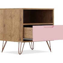 harvard natural rose nightstand   