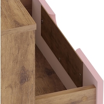 harvard natural rose nightstand   