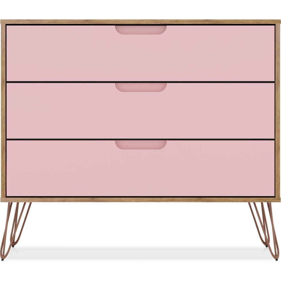 harvard pink dresser   