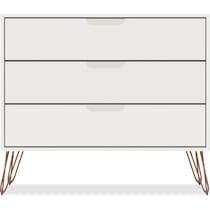 harvard white dresser   