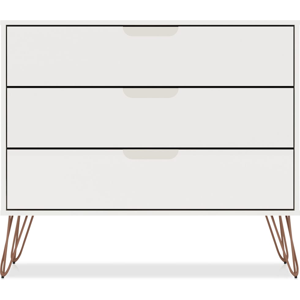 harvard white dresser   