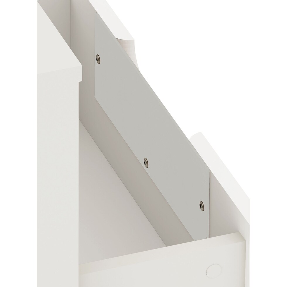 harvard white nightstand   