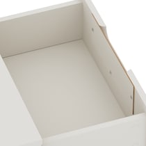 harvard white nightstand   