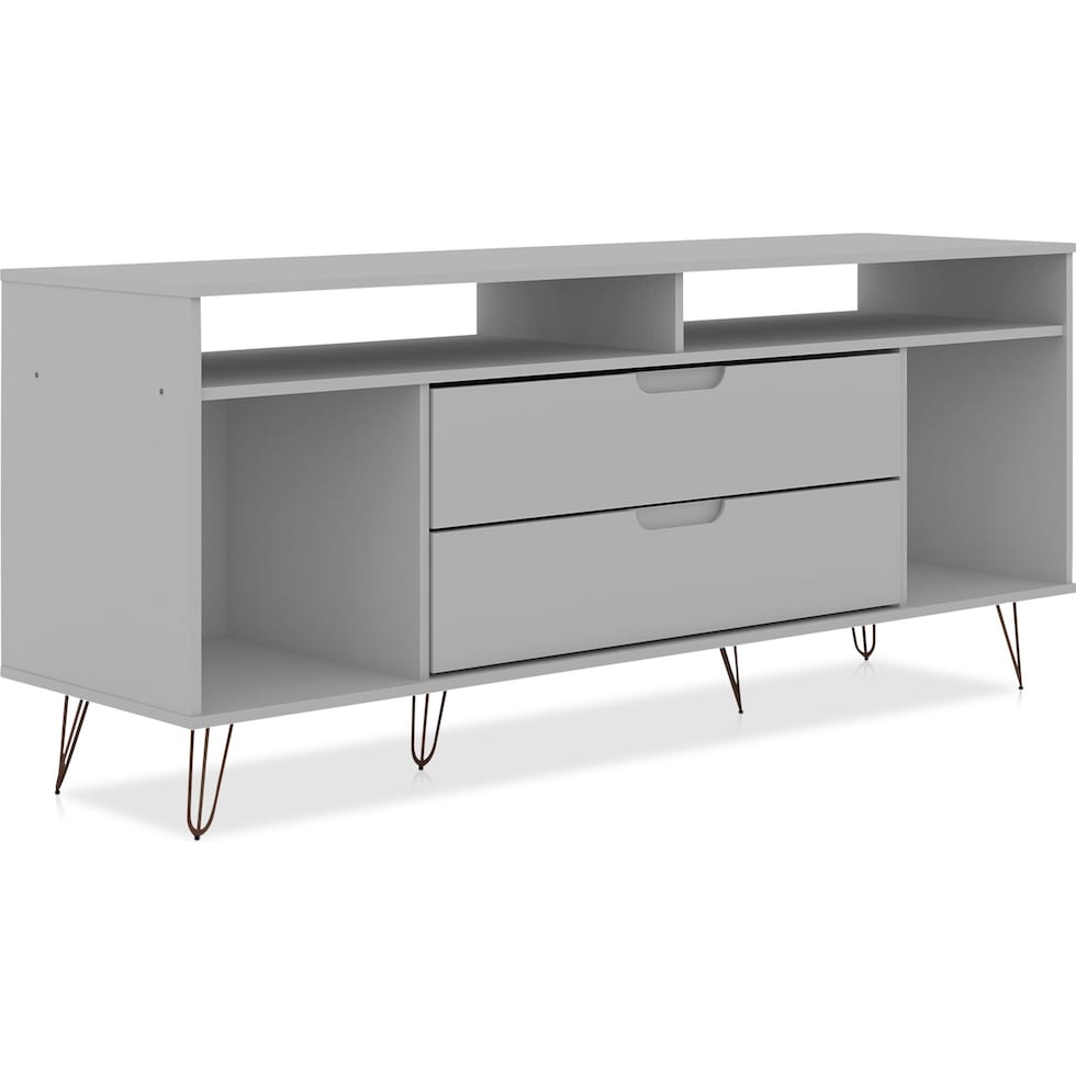 harvard white tv stand   