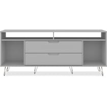 harvard white tv stand   