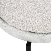 harwich white outdoor dining chair   