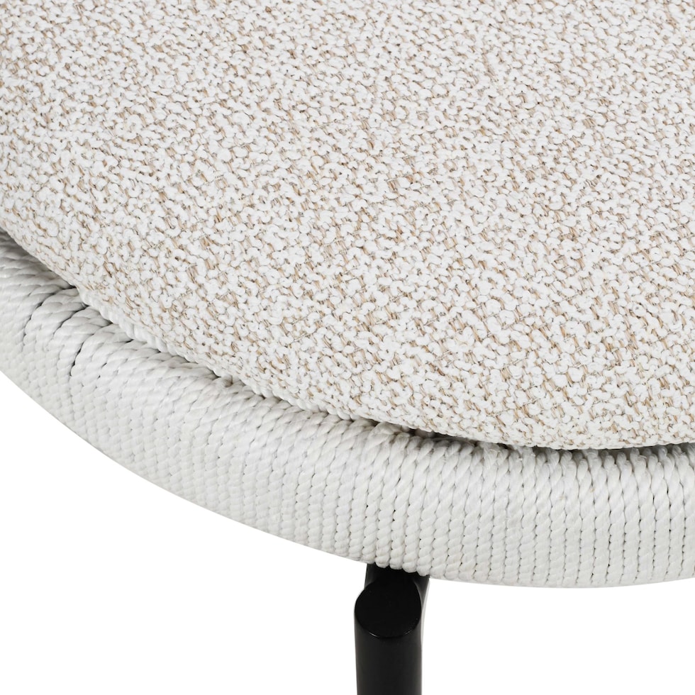 harwich white outdoor dining chair   