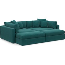 haven blue  pc living room   