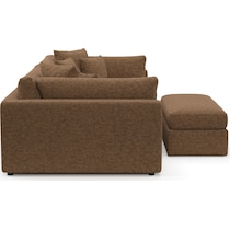 haven dark brown sofa   