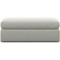 haven gray ottoman   