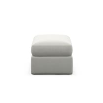 haven gray ottoman   