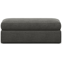 haven gray ottoman   