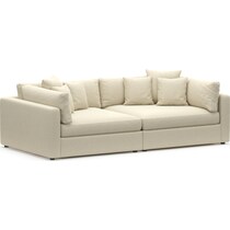 haven light brown sofa   