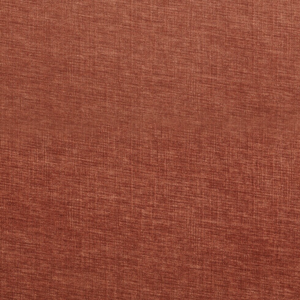 haven orange ottoman   