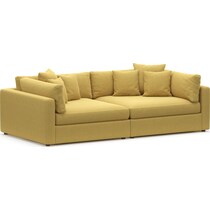 haven yellow sofa   