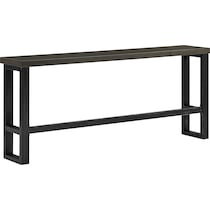 hawkford gray adjustable bar table   