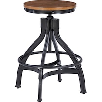 hawkford gray bar stool   